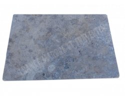 Travertin Silver Margelle 40,6x61 3 cm Droit