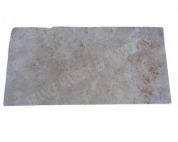 Travertin Classique Nez de Marche 30,5x61x3 cm Droit 