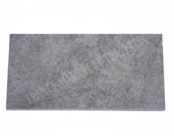 Travertin Silver Nez de Marche 30,5x61x3 cm Arrondi  